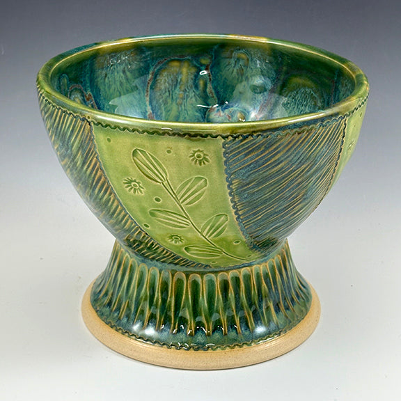 Pedestal Serving Bowl #1