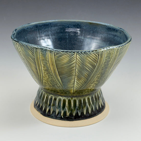 Pedestal Serving Bowl #3 (Copy)