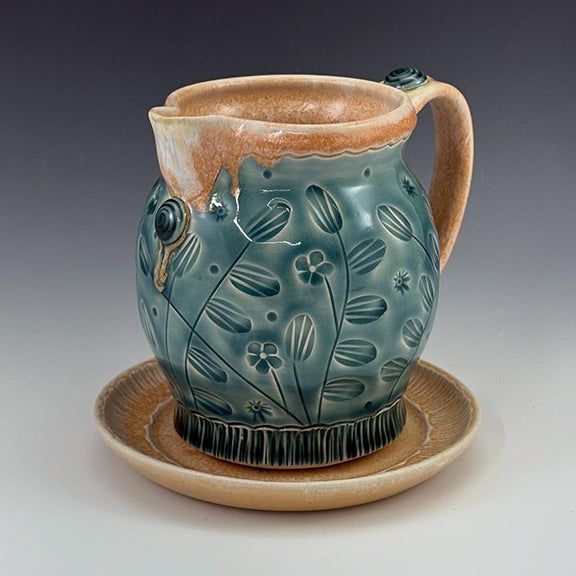 Pitcher with Saucer #1