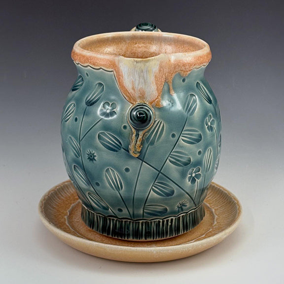 Pitcher with Saucer #1