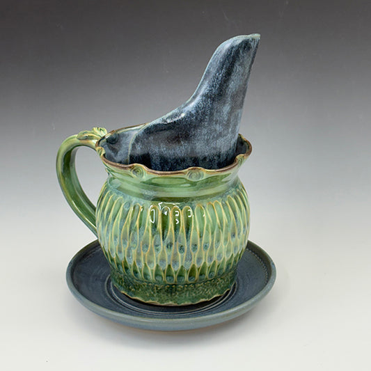Pitcher with Saucer #2