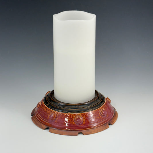 Candle Pedestal #3 with LED Candle